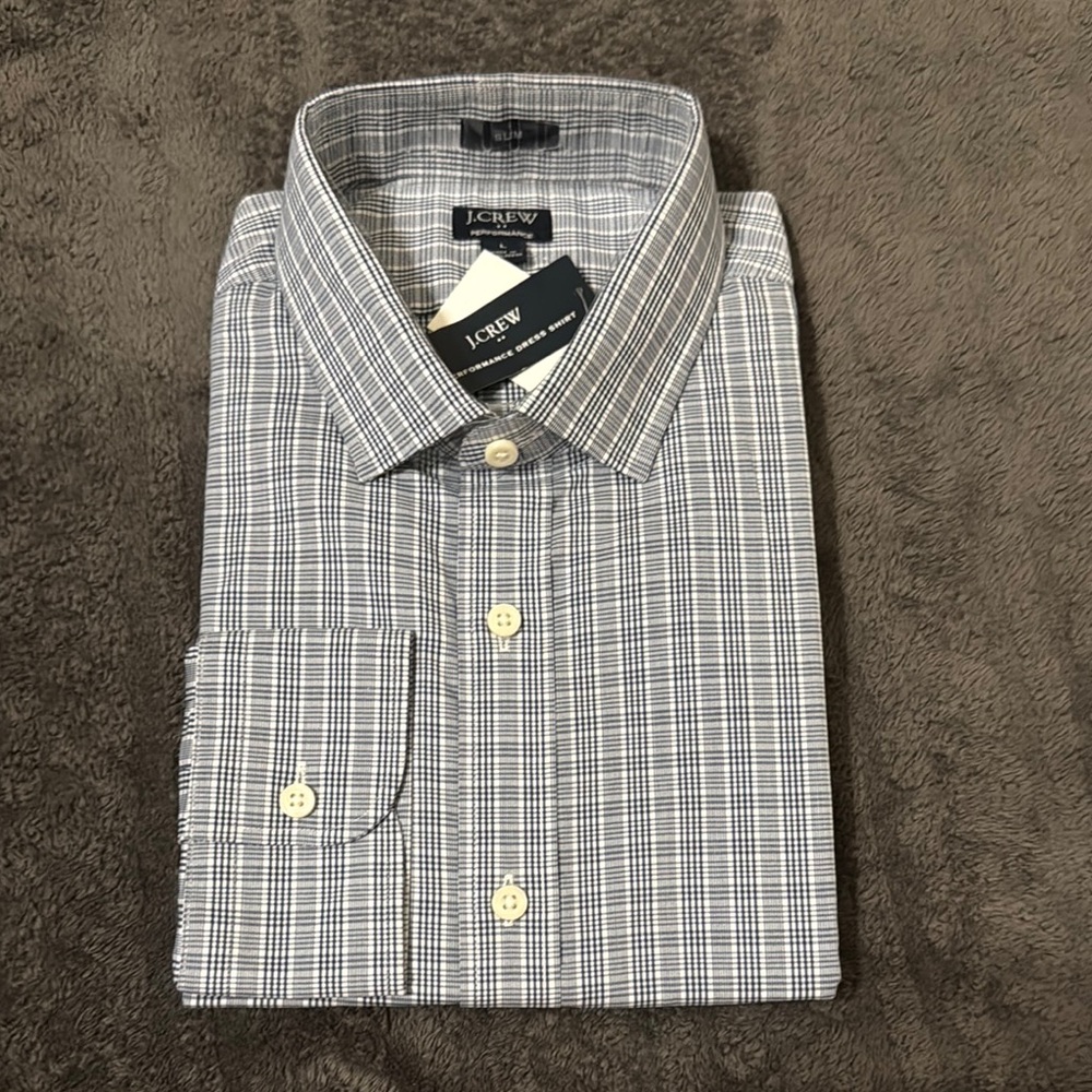 J. Crew Gray Casual Button Down Shirt